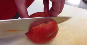 tomato dicing