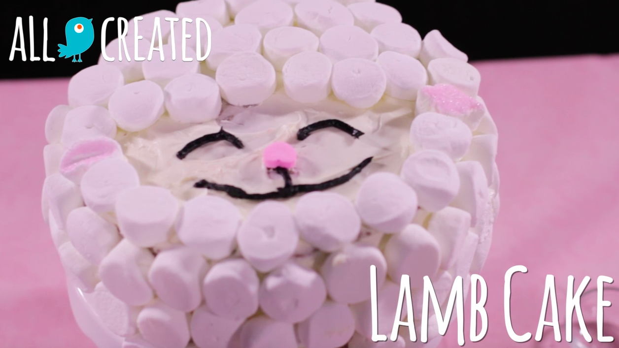 Lamb of God Easter Cake - AllCreated