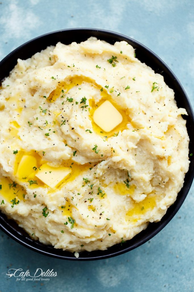 All Created - Creamy Crock Pot Mashed Potatoes
