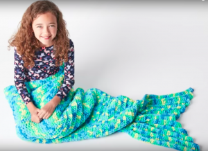 allcreated - diy mermaid blanket
