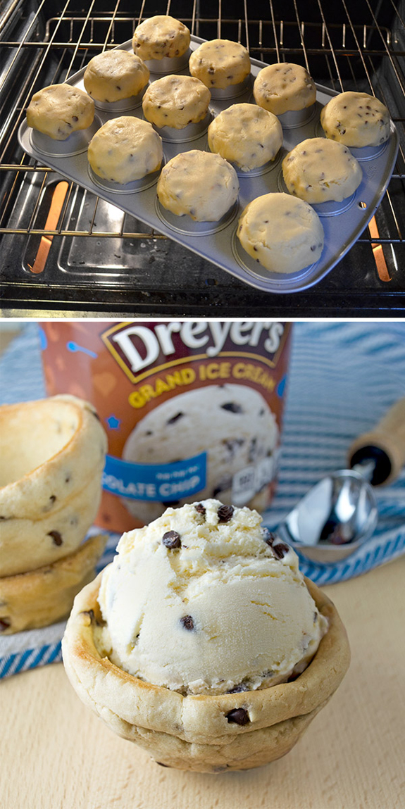 cookie ice cream bowls All Created