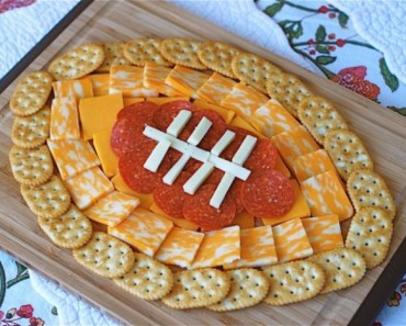 Football Cheese Plate - AllCreated