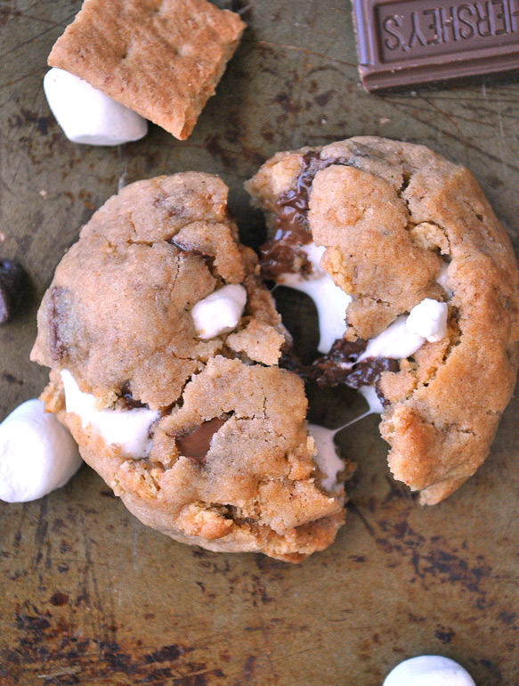 s'mores cookies  - AllCreated