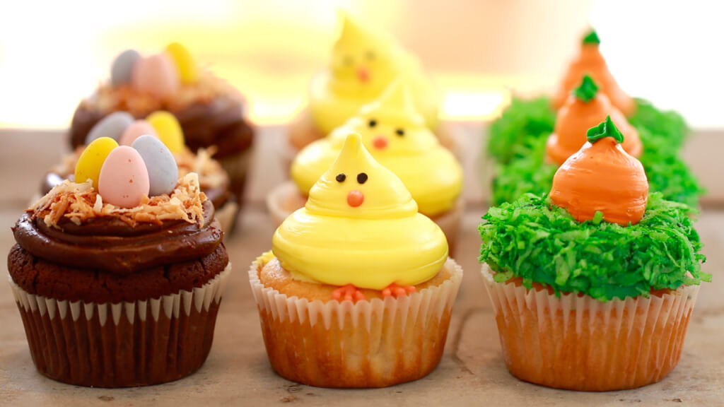 AllCreated - Toaster oven Cupcakes-Spring