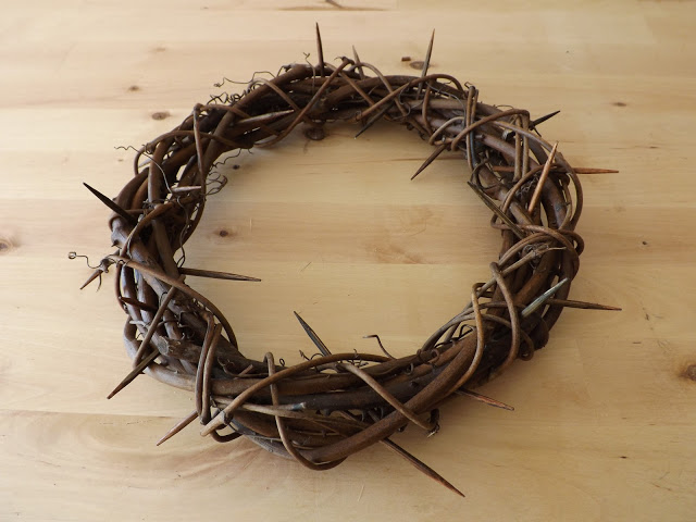 crown of thorns resurrection wreath - AllCreated