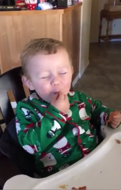 All Created - Baby Tries Bacon