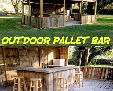 All Created - DIY Pallet Bar