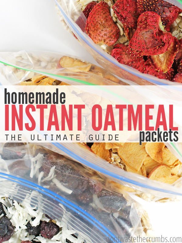 All Created - Homemade Instant Oatmeal -1