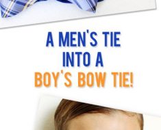 All Created - How to Make a Bowtie From a Necktie