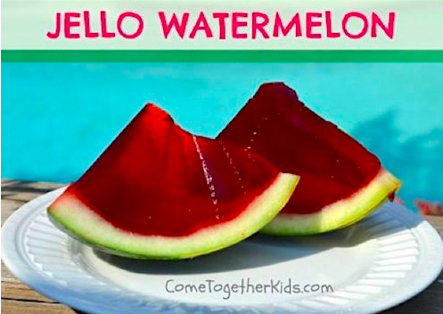 All Created - watermelon Jello