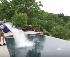 All Created - What Happends When You Throw Dry Ice Into A Pool