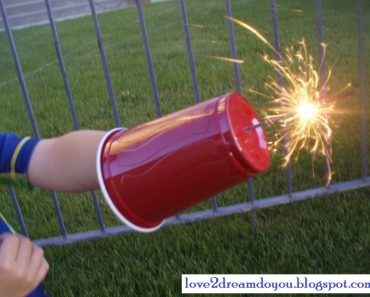 All Created- Fireworks Sparkler Hack for Kids