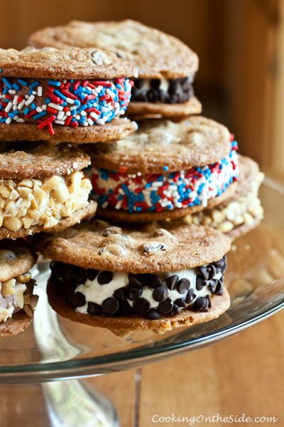 All Created - Chocolate Chip Cookie Ice Cream Sandwich 