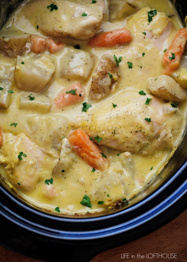 All Created - Easy Ranch Crockpot Chicken