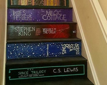 All Created - book staircase