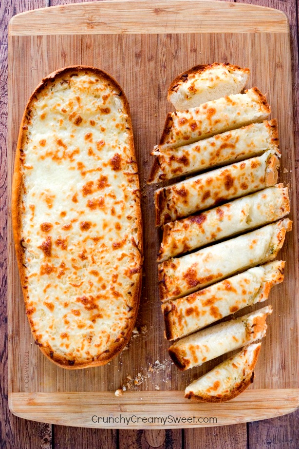 All Created - Easy Cheesy Garlic Bread