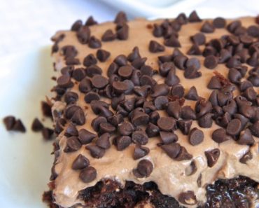 All Created - Chocolate Poke Cake