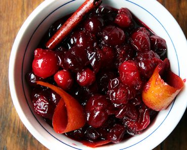 All Created - Red Wine Cranberry Sauce