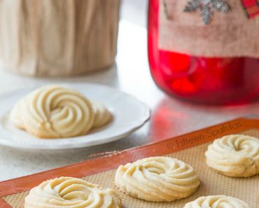 All Created - Butter Swirl Shortbread Cookies