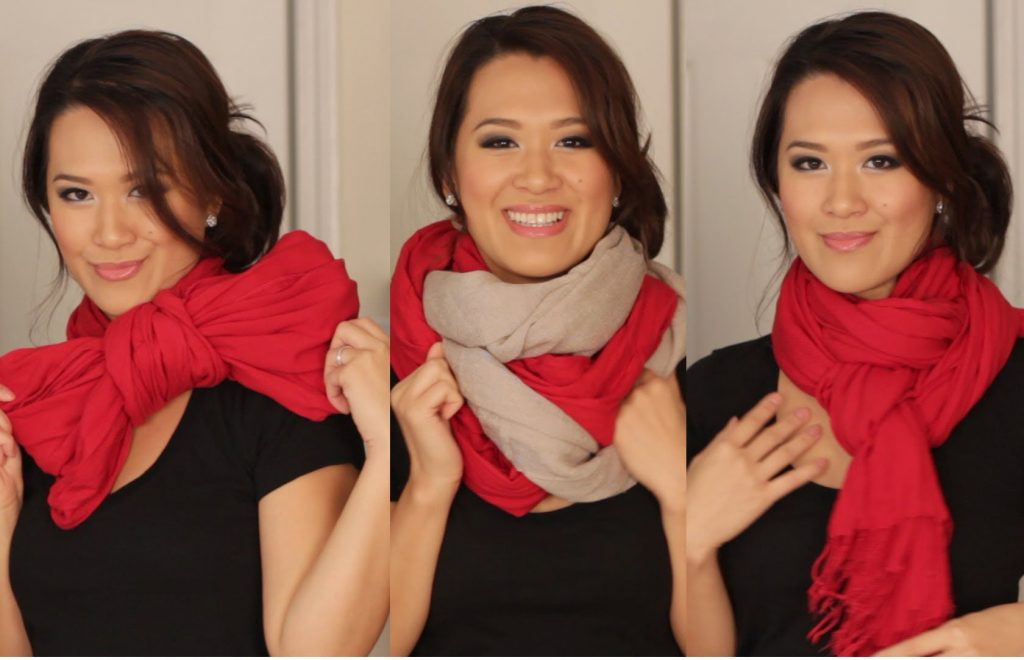 All Created - 6 Ways To Tie a Scarf 