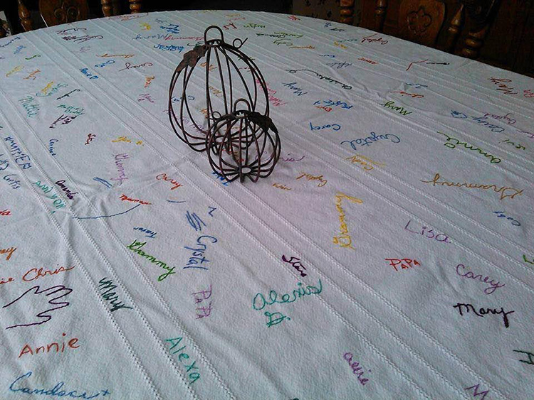All Created - Holiday Tablecloth Tradition