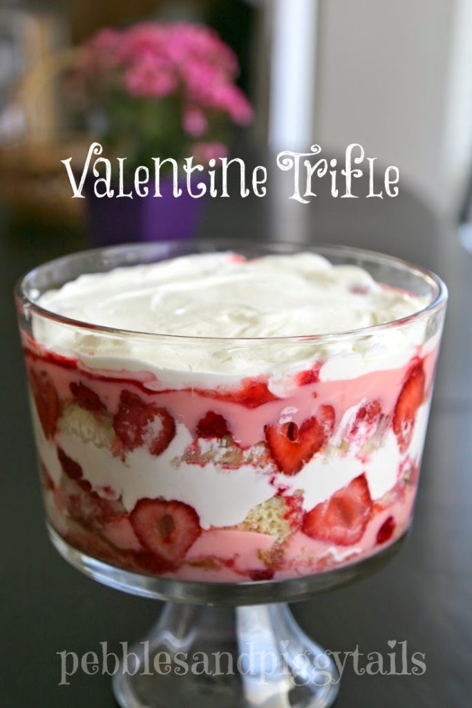 All Created - Valentine's Day Trifle Bowl