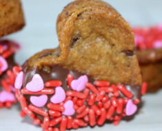 All Created - Chocolate Chip Cookie Hearts