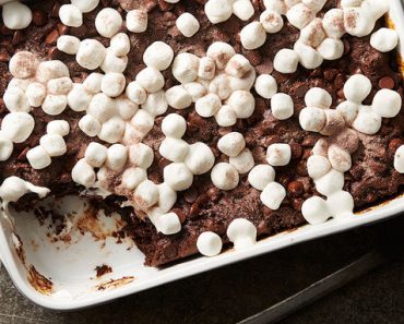 All Created - Easy Hot Chocolate Dump Cake