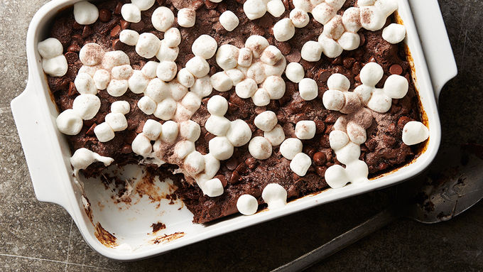 All Created - Easy Hot Chocolate Dump Cake