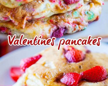 All Created - Valentine's Day Breakfast Pancakes