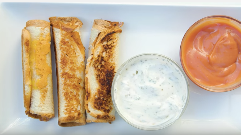 All Created - Grilled Cheese Rollups