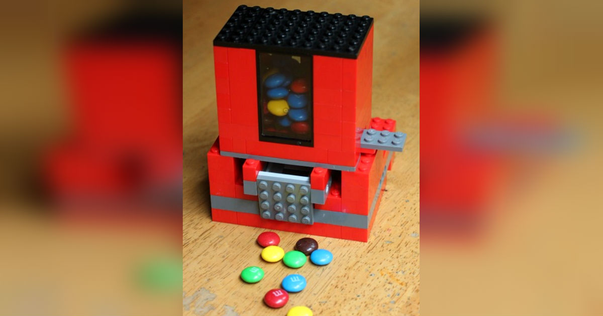 Awesome Lego Candy Dispenser That Your Child Will Beg To 