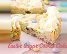 Easter Sugar Cookie Cake _ Recipes _ allcreated