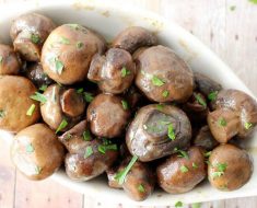 Slow Cooker Ranch Mushrooms _ Recipes _ Easy Meals _ allcreated