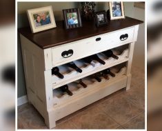 10 DIY Hacks to Give New Life to Old Furniture _ bathroom vanity sink _ all created