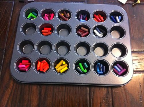 13 Brilliant Ways to Repurpose Your Ordinary Muffin Tin _ crayons _ all created