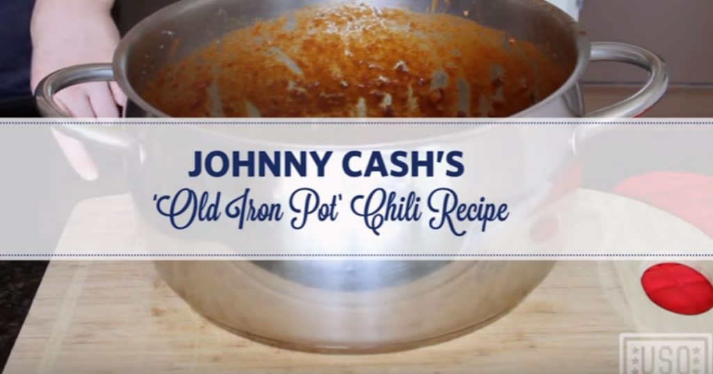 allcreated - johnny cashs chili recipes