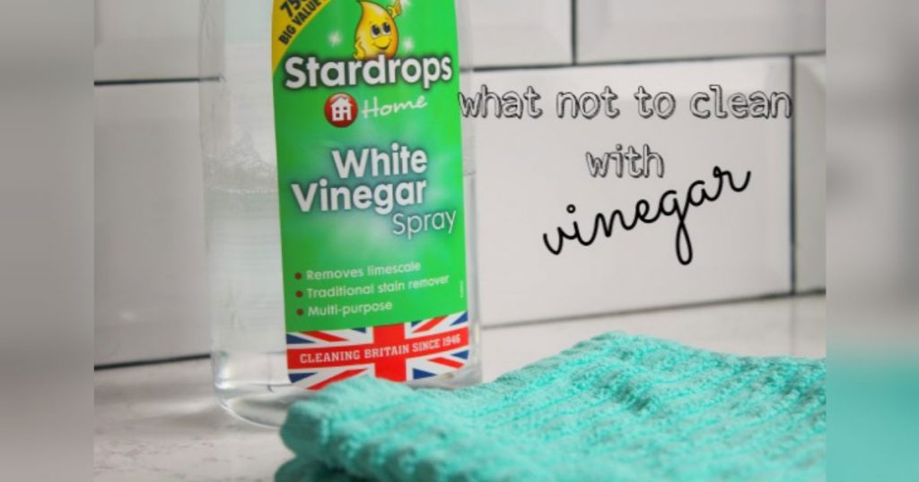 allcreated - what not to clean with vinegar