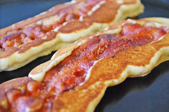 allcreated - bacon pancakes