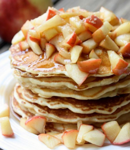 allcreated - apple pie pancakes