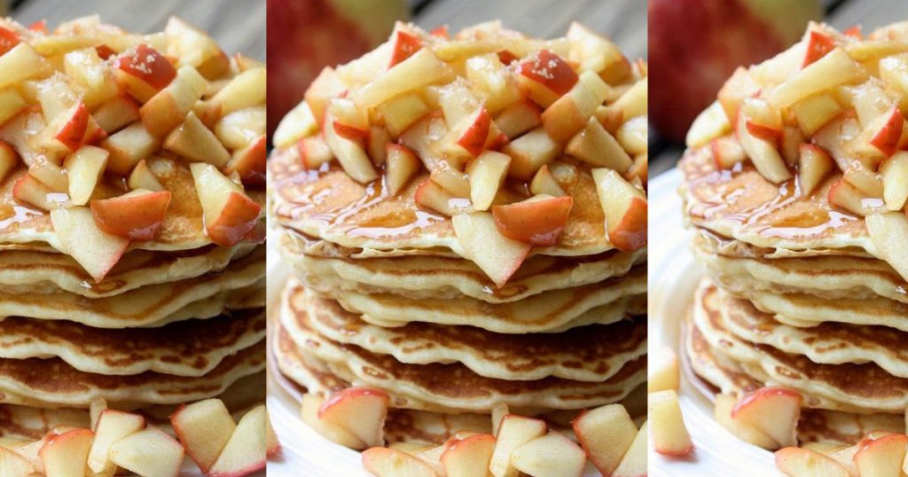 allcreated - apple pie pancakes