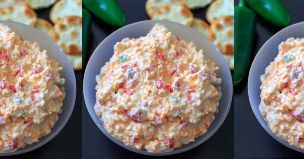 allcreated - skinny, spicy pimento cheese