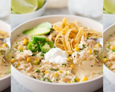 allcreated - slow cooker white chicken chili