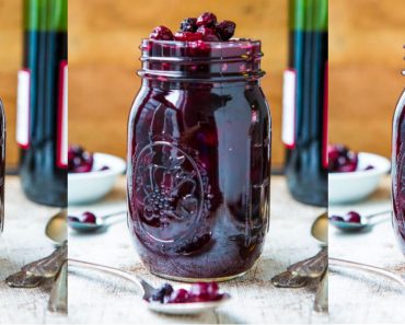 allcreated - cabernet cranberry and blueberry sauce