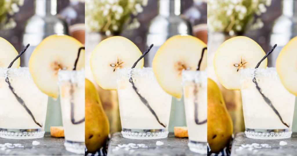 allcreated- pear coconut cocktail