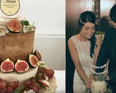 allcreated - cheese wedding cakes
